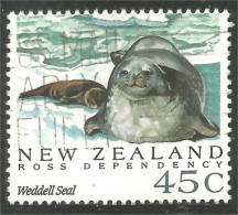 706 New Zealand Phoque De Weddel Seal Sealion Seelöwe Leone Marino (NZ-154c) - Andere & Zonder Classificatie