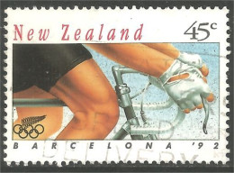 706 New Zealand Olympics Barcelona Cycling Bicycle Race Fahrrad Bicyclette Vélo Cyclisme (NZ-155d) - Verano 1992: Barcelona