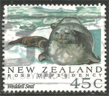 706 New Zealand Phoque De Weddel Seal Seelion Seelöwe Leone Marino (NZ-154b) - Autres & Non Classés