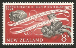 706 New Zealand 1962 Telegraph Télégraphe MH * Neuf (NZ-105) - Telecom
