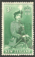 706 New Zealand 1953 Queen Horse Cheval Pferd Caballo (NZ-88) - Gebruikt