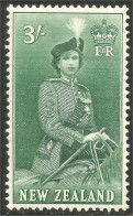 706 New Zealand 1953 Queen Horse Cheval Pferd Caballo MNH ** Neuf SC (NZ-89) - Neufs