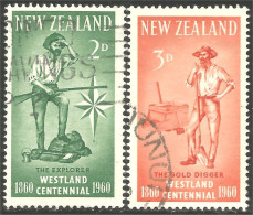 706 New Zealand Gold Digger Chercheur Or (NZ-90) - Minerali