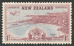 706 New Zealand 1950 Timaru MH * Neuf (NZ-84) - Unused Stamps