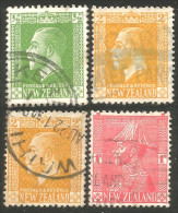706 New Zealand 1915-26 George V (NZ-94) - Used Stamps