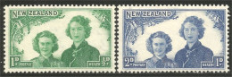 706 New Zealand 1944 Princesses Margaret Rose And Elizabeth MH * Neuf (NZ-38) - Neufs