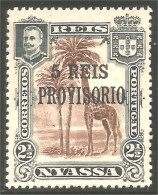 702 Nyassa 1911 Girafe Giraffe Girafa Jirafa No Gum (NSS-29c) - Jirafas