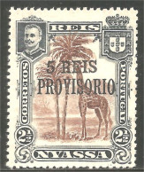 702 Nyassa 1911 Girafe Giraffe Girafa Jirafa No Gum (NSS-30) - Nyassa