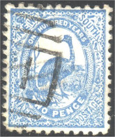 694 New South Wales 2p Emu Perf 11x12 (NSW-2) - Used Stamps