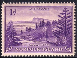 692 Norfolk Ball Bay MH * Neuf (NRF-116) - Isola Norfolk