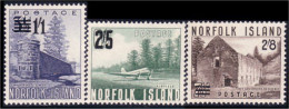 692 Norfolk Overprint Set MNH ** Neuf SC (NRF-41) - Isola Norfolk