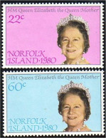 692 Norfolk Queen Mother MNH ** Neuf SC (NRF-36) - Ile Norfolk