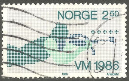 690 Norway 1986 Biathlon Tir Shooting Arm Arme Fusil Gun (NOR-448a) - Sonstige & Ohne Zuordnung