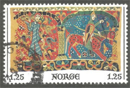 690 Norway 1976 Tapisserie Tapestry Baldishol (NOR-435c) - Cuadros