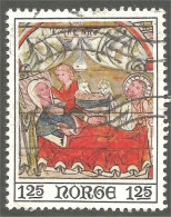 690 Norway 1975 Painted Icon Icone Peinture Adoration Kings Religieux Religious (NOR-430c) - Gemälde