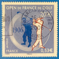 France 2006 : Sport, Golf, Centenaire De L'Open De France N° 3935 Oblitérés - Oblitérés