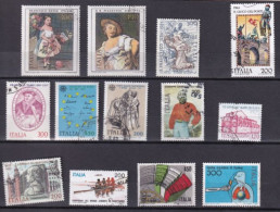 ITALIE Oblitérés Used 1982 Petit Lot - 1981-90: Used