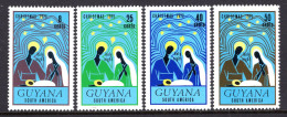 Guyana 1972 Christmas Set MNH (SG 577-580) - Guyana (1966-...)