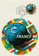 " FRANCE 98  FOOTIX " Sur PAP Neuf Oblitéré 1er Jour. N° YT ADH 17. Voir Les Scans. FDC à Saisir !!! - 1998 – Frankreich