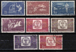 Roumanie 1958 Mi 1750-7 (Yv 1607-14), Obliteré - Used Stamps