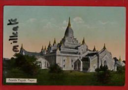 MYANMAR  EX BURMA     ANANDA PAGODA     PAGAN - Myanmar (Birma)