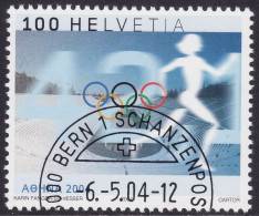 Schweiz: SBK-Nr. 1123 (Olympische Spiele Athen 2004) ET-gestempelt - Usati