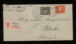 Finland 1935 Käkisalmi Registered Cover__(10386) - Covers & Documents