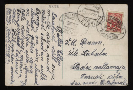 Estonia 1925 Tallinn-Narva Postvagun Postcard__(9898) - Estonia