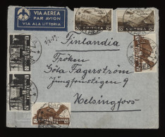 Eritrea 1939 Air Mail Cover To Finland__(10282) - Eritrea
