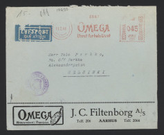 Denmark 1941 Aarhus Censored Business Cover To Finland__(10290) - Briefe U. Dokumente