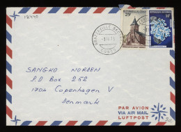 Congo (Brazzaville) 1973 Brazzaville Air Mail Cover To Denmark__(12440) - Otros & Sin Clasificación