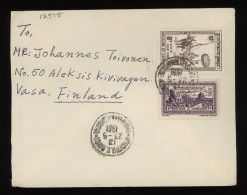 Cambodia 1961 Cover To Finland__(12515) - Cambodge