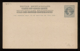 Bechuanaland Three Half Pence Grey Unused Stationery Card__(8511) - 1885-1964 Bechuanaland Protettorato