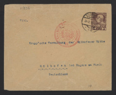 Austria 1916 Dornbirn Stationery Envelope To Germany__(11896) - Buste