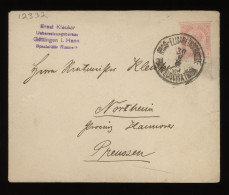 Austria 1893 Stationery Envelope To Preussen__(12332) - Covers