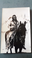 CPA PHOTO  HOMME INDIEN D AMERIQUE SUR SON CHEVAL FORTE - Photographie