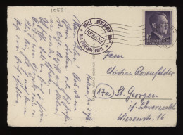 General Government 1944 Krakau Postcard To St.Georgen__(10581) - Gouvernement Général