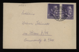 General Government 1943 Przeworsk Cover To Wien__(10524) - Gouvernement Général