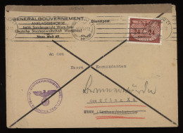 General Government 1941 Warschau Cover__(10544) - Generalregierung