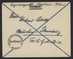 General Government 1940's Dienspost Cover__(10537) - Algemene Overheid