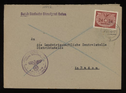 General Government 1940 Rzeszow Cover To Radom__(10542) - Generalregierung