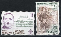 Andorre Espagnol YT 172-173 Neuf Sans Charnière XX MNH Europa 1985 - Nuevos