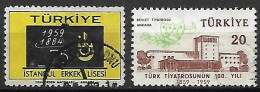 TURQUIE    -   1959 .  Y&T N° 1420 / 1421 Oblitérés . - Gebraucht