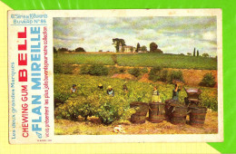 BUVARD & Blotting Paper : Chewing Gum Bell Les Vendanges  Serie 6 N°95 - Süssigkeiten & Kuchen