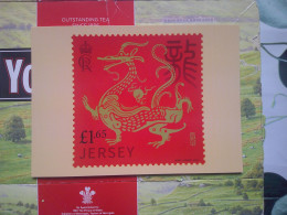 Jersey, Carte Postale, 2024 Lunar New Year, Year Of The Dragon, Nouvel An Lunaire, Année Du Dragon - Jersey