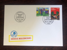 LUXEMBOURG FDC COVER 2006 YEAR SMOKING HEALTHY LIFE HEALTH MEDICINE STAMPS - FDC