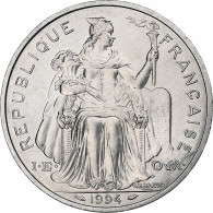 Polynésie Française, 5 Francs, 1994, Paris, I.E.O.M., Aluminium, SPL, KM:12 - Neu-Kaledonien