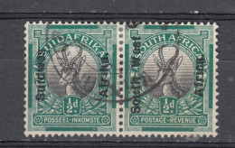 South West Africa - 1927 - 1/2 D. Vf Used Pair (e-712) - Afrique Du Sud-Ouest (1923-1990)