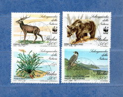 (Fr) Italia ° - 1991- Salvaguardia Della Natura. Serie Unif. 1996 à 1999.  LUSSO - 1991-00: Usati