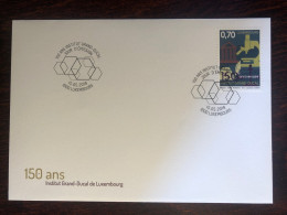 LUXEMBOURG FDC COVER 2018 YEAR MEDICAL RESEARCH HEALTH MEDICINE STAMPS - FDC